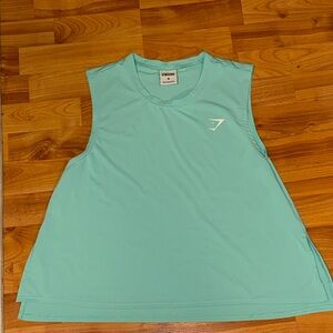 Gymshark Women's Aqua Muscle Tee